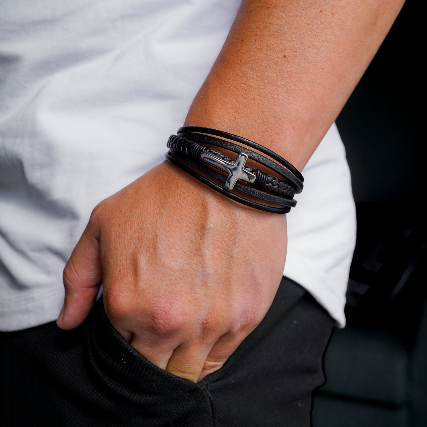 My Man's Guardian Faith Bracelet