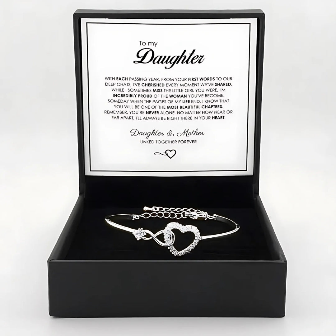 "To My Daughter" Forever Connected Bracelet